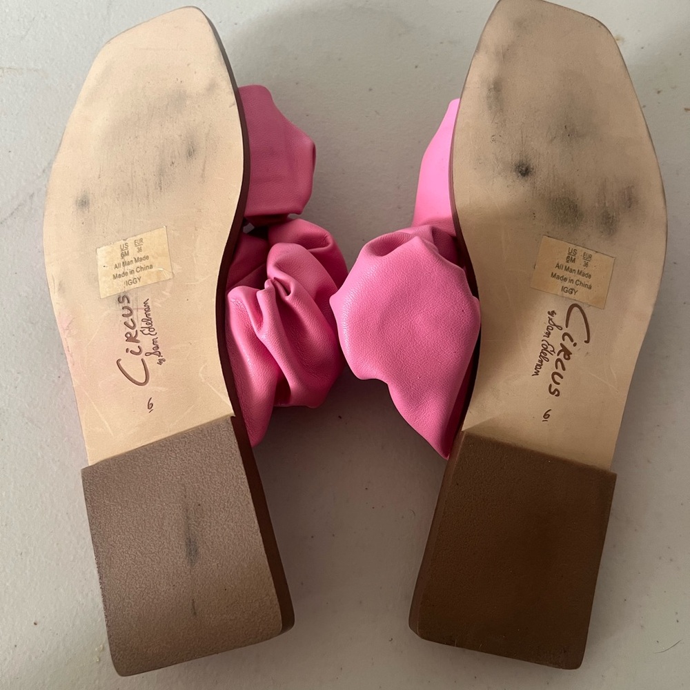 Circus by Sam Edelman Pink Ruffle Sandals - Picture 8 of 9